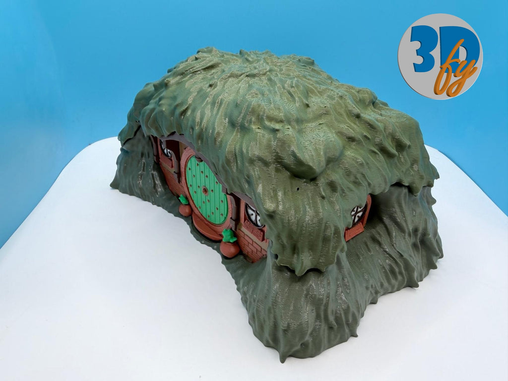 Fantasy Cottage Deck Box • 100+ Double‑Sleeved Commander Storage + Dice Compartment • Fantasy Cottage Card Vault • Forrest Hut Themed