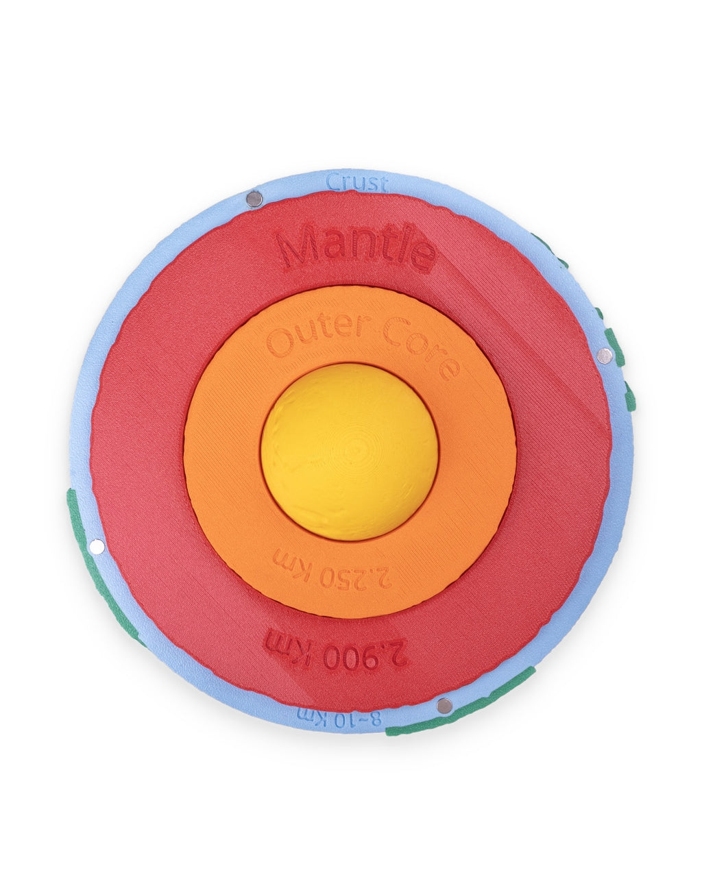 Journey to the Core – 3D Earth Layers Model with Rotating Stand