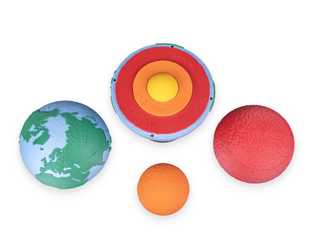 Journey to the Core – 3D Earth Layers Model with Rotating Stand