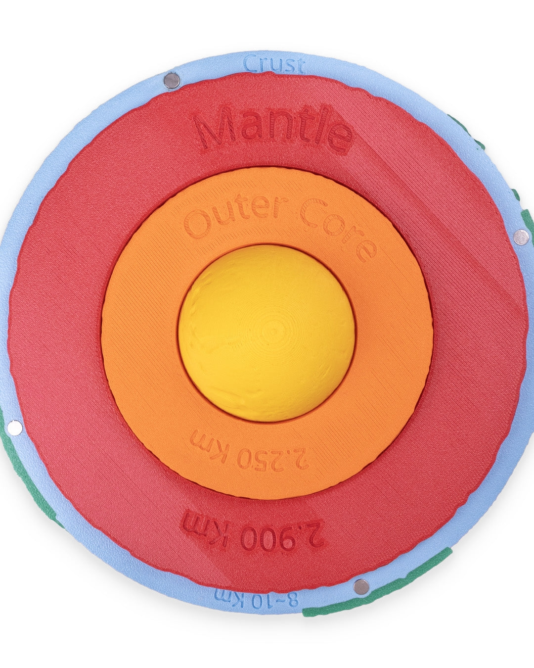 Journey to the Core – 3D Earth Layers Model with Rotating Stand
