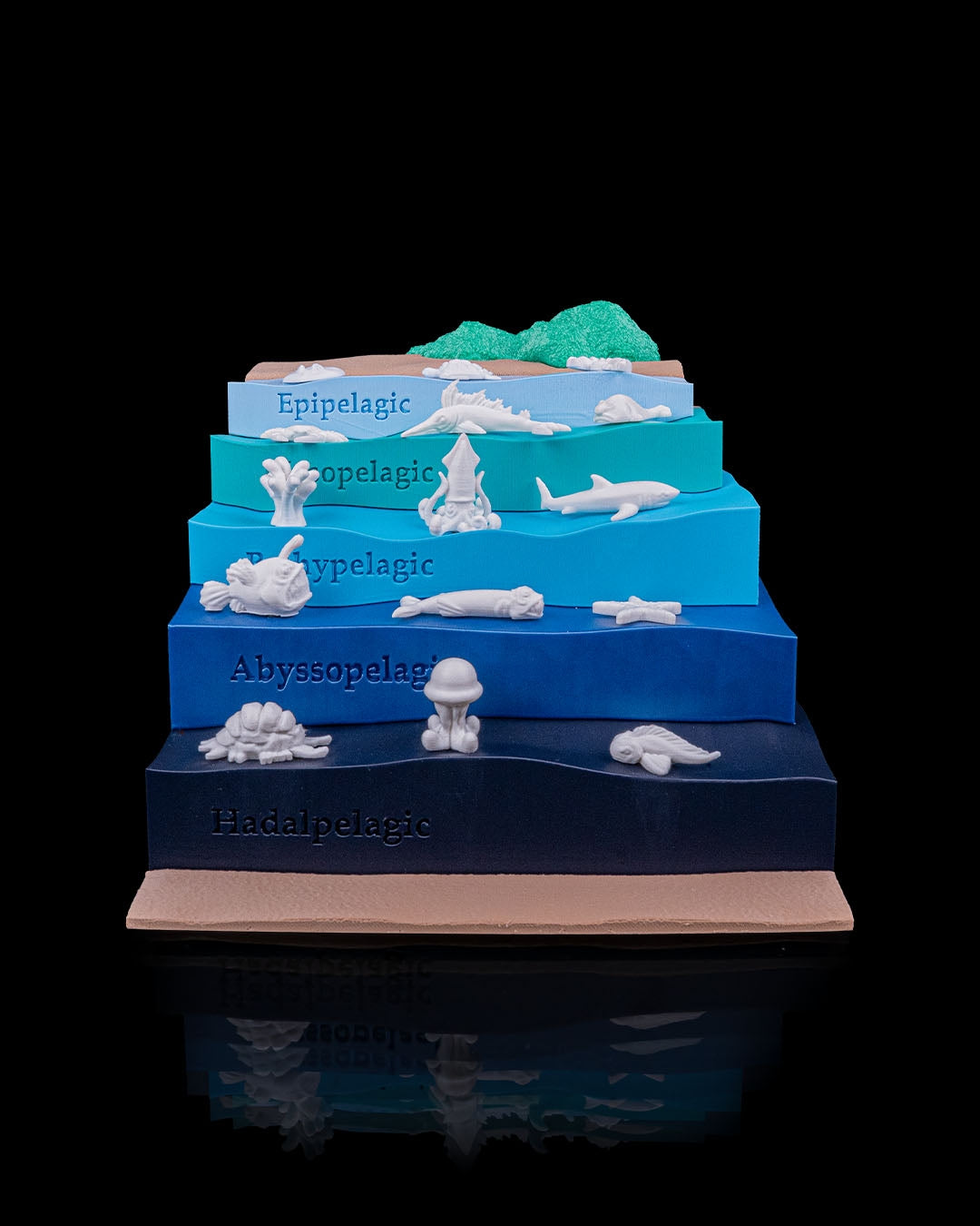 Sea Through – 3D Printed Ocean Depths Display