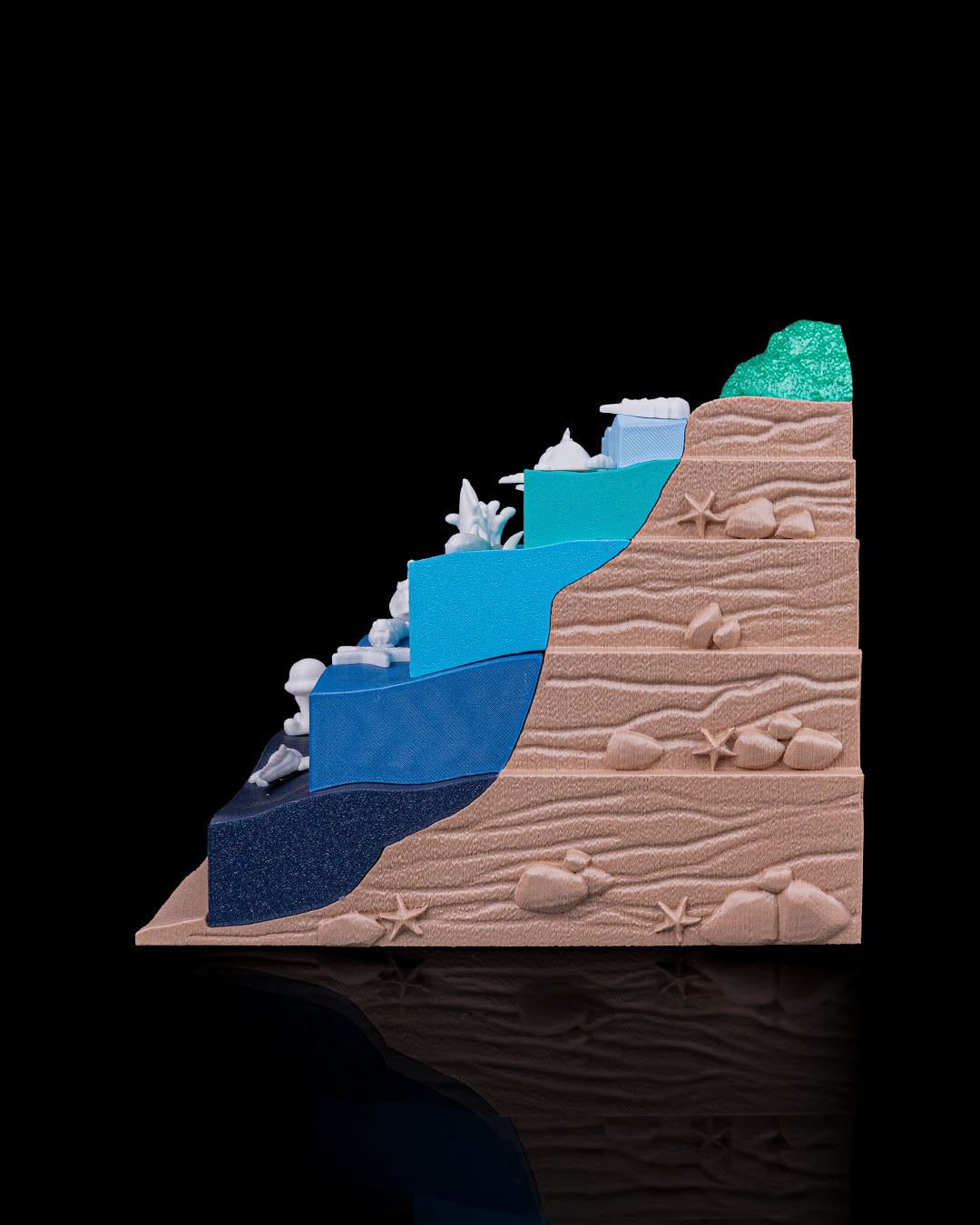 Sea Through – 3D Printed Ocean Depths Display