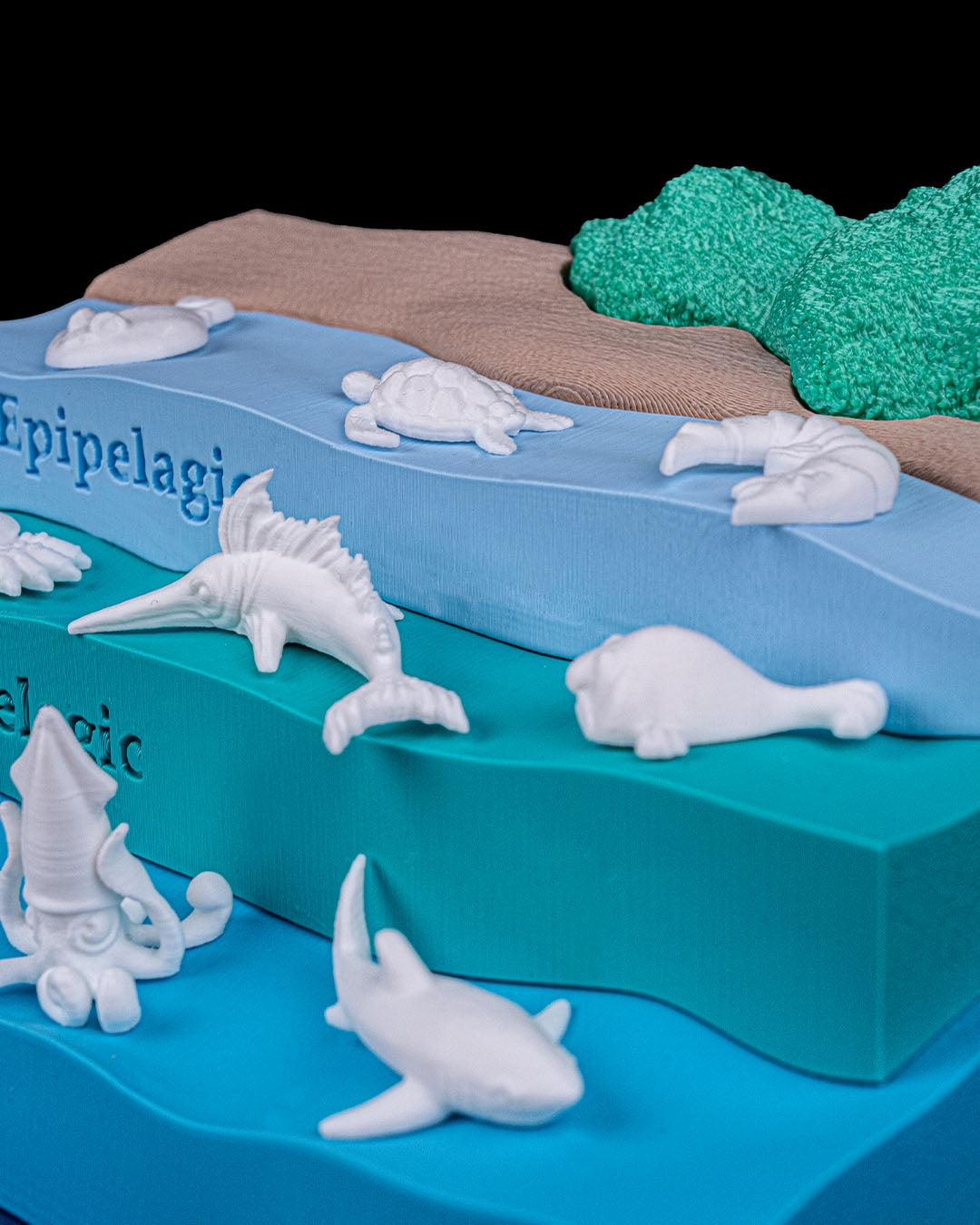 Sea Through – 3D Printed Ocean Depths Display