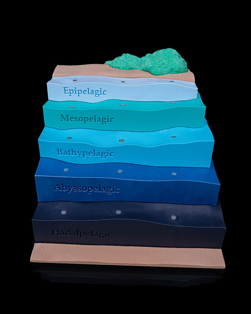 Sea Through – 3D Printed Ocean Depths Display