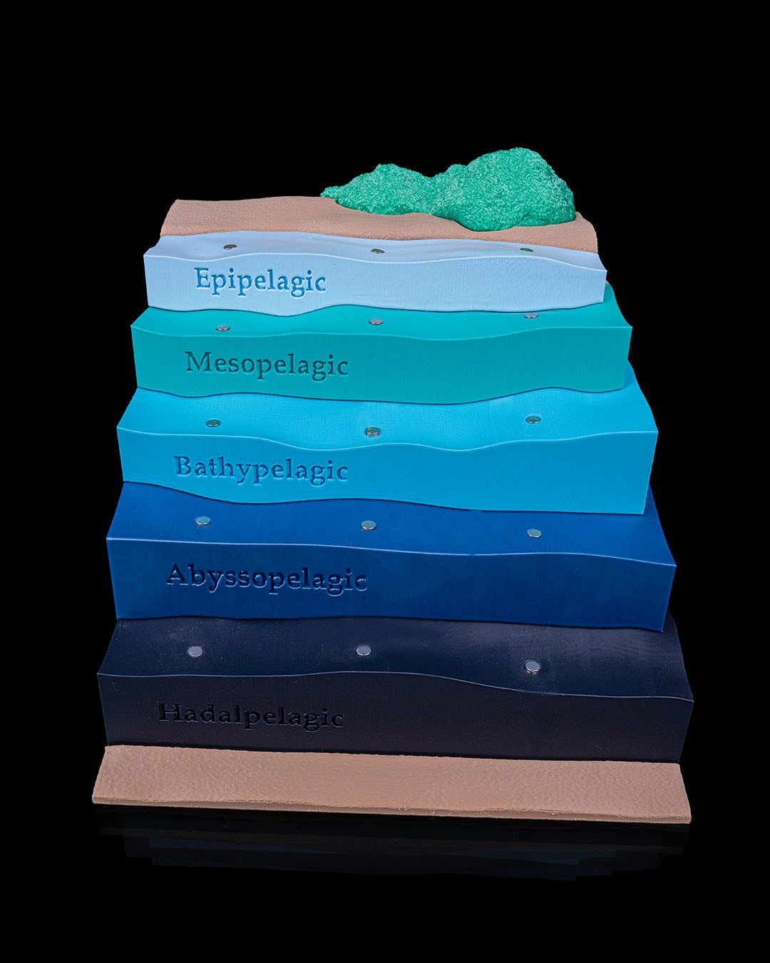 Sea Through – 3D Printed Ocean Depths Display