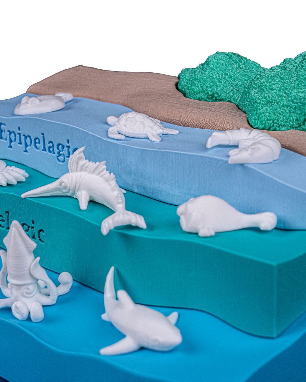 Sea Through – 3D Printed Ocean Depths Display