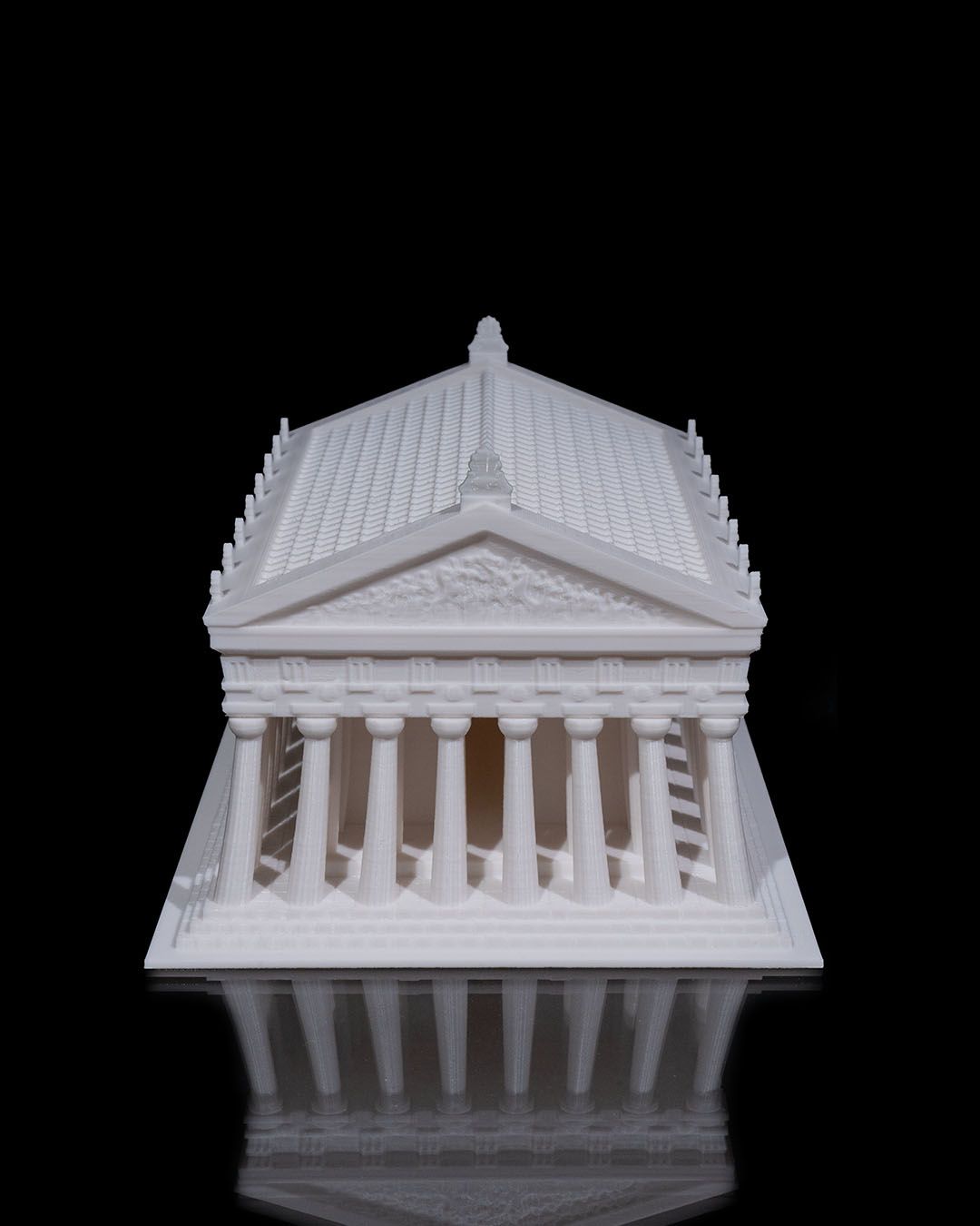 The Parthenon – 3D Printed Architectural Model with Removable Roof