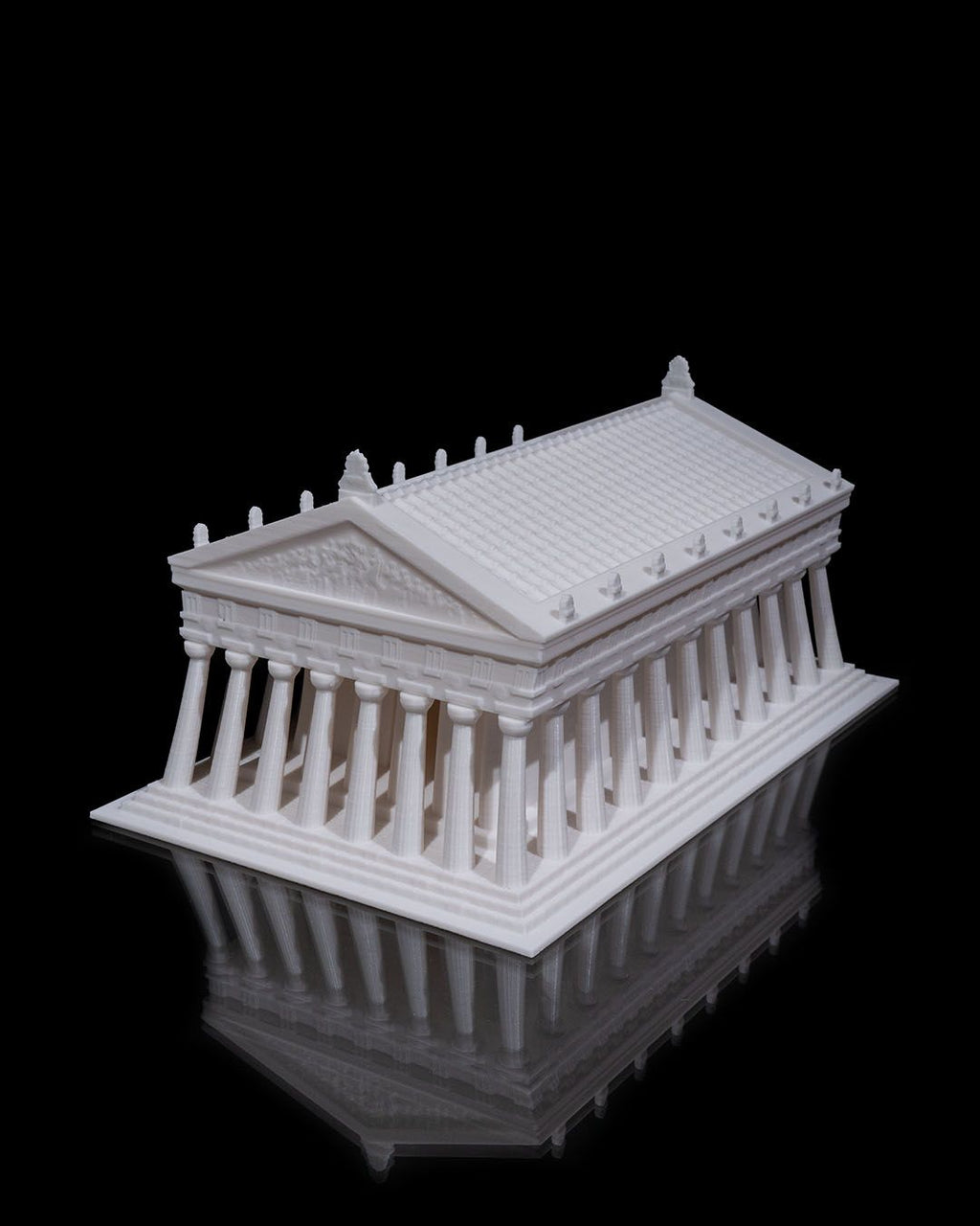 The Parthenon – 3D Printed Architectural Model with Removable Roof