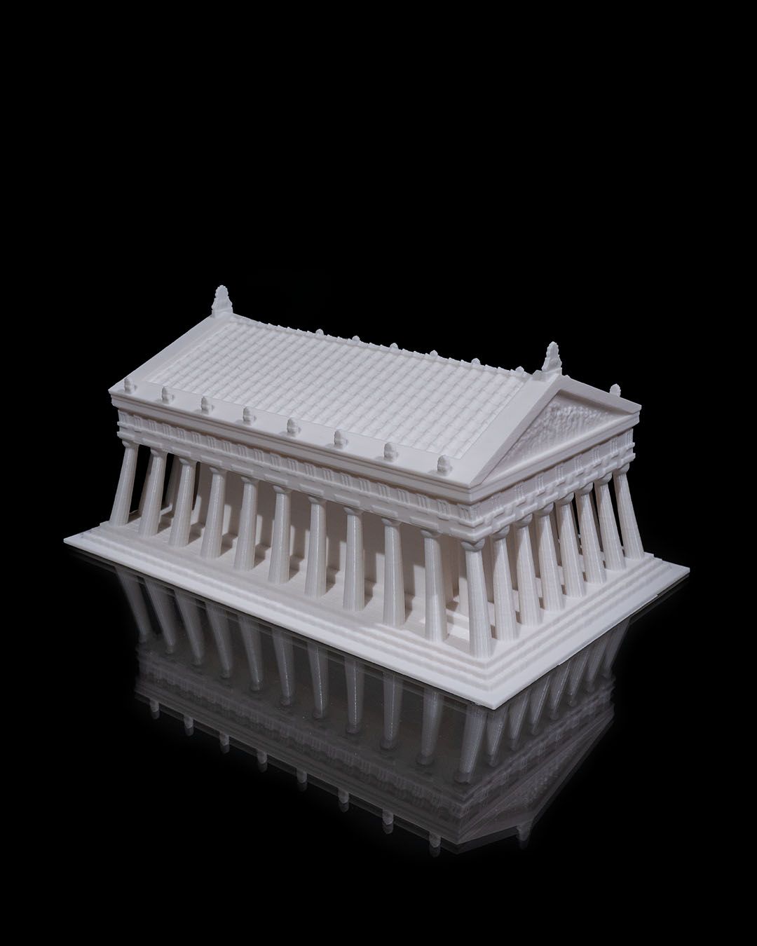 The Parthenon – 3D Printed Architectural Model with Removable Roof