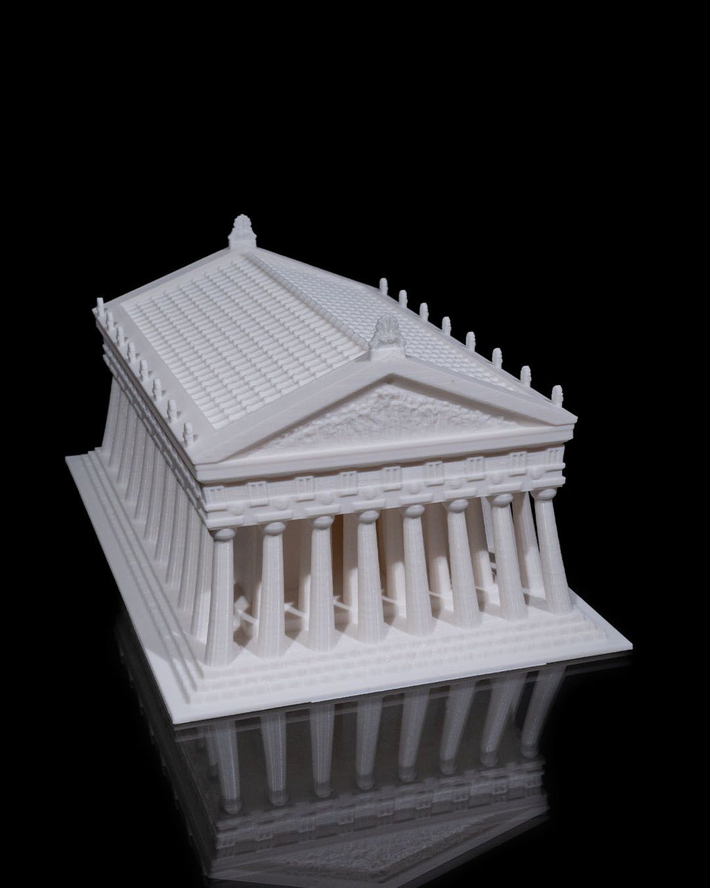 The Parthenon – 3D Printed Architectural Model with Removable Roof