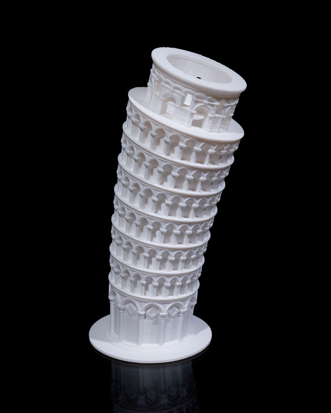 he Leaning Tower of Pisa – 3D Printed Model