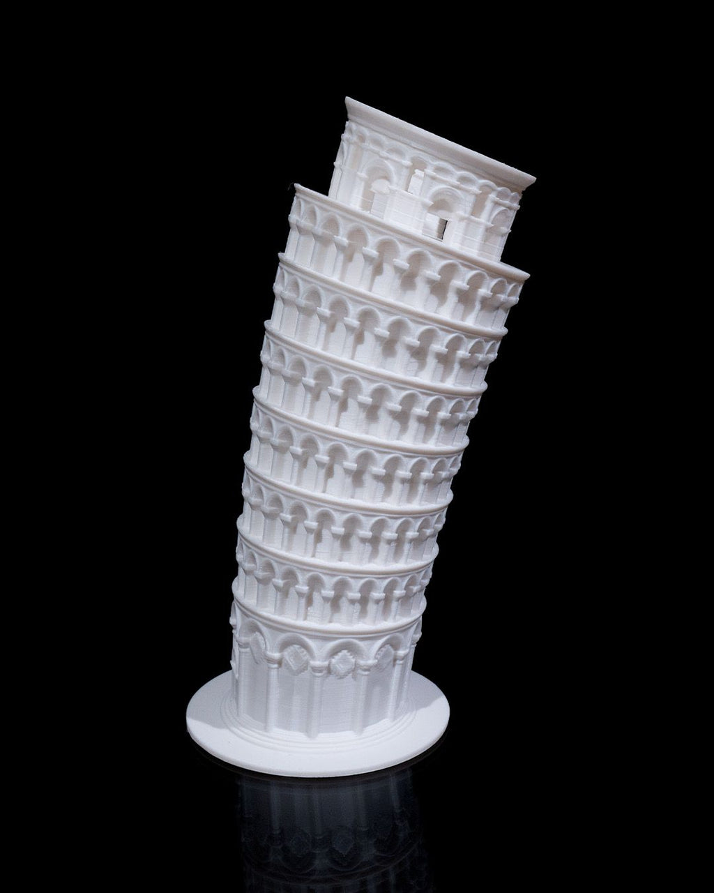 he Leaning Tower of Pisa – 3D Printed Model