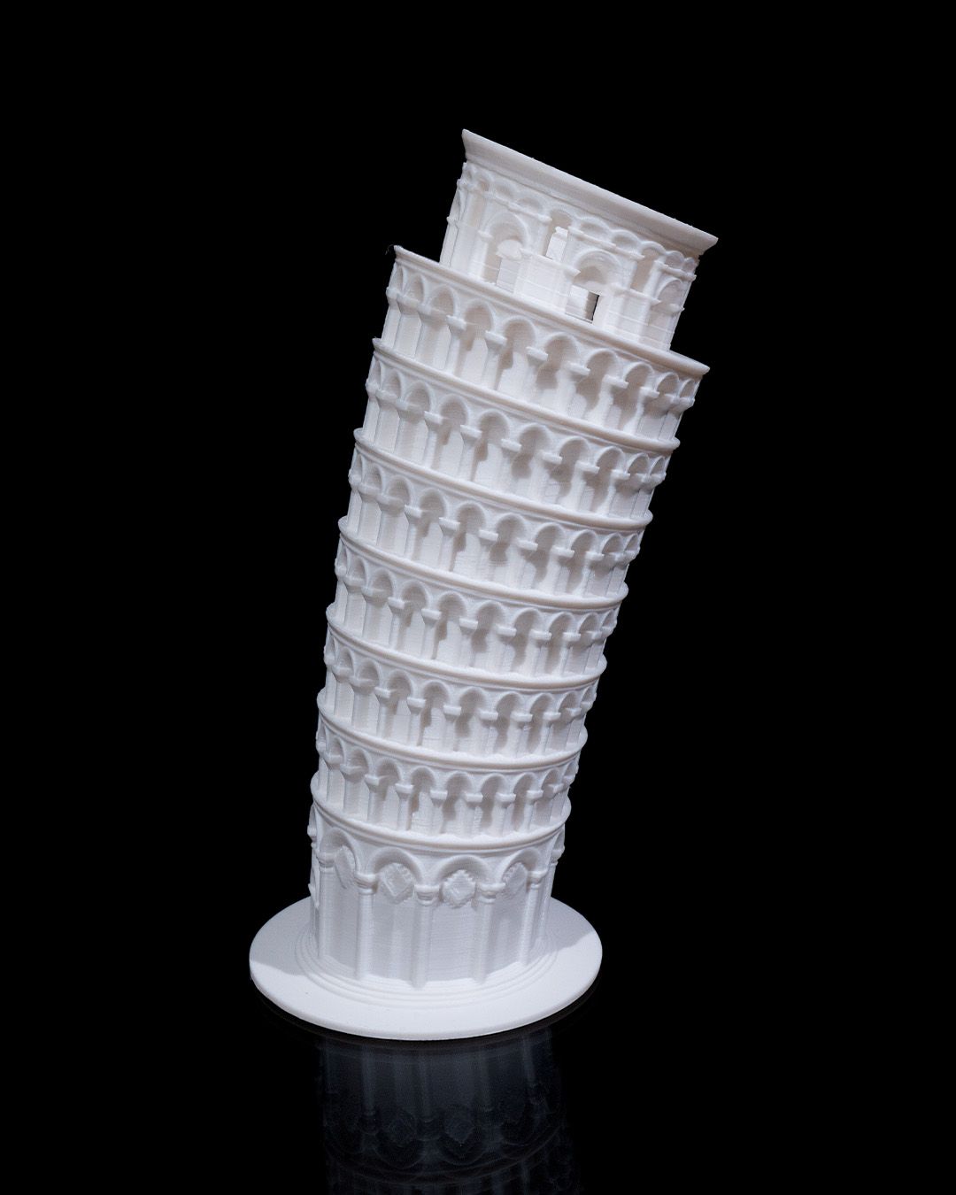 he Leaning Tower of Pisa – 3D Printed Model