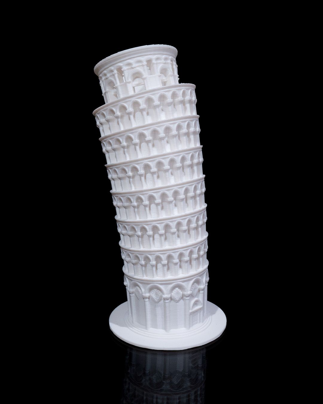 he Leaning Tower of Pisa – 3D Printed Model