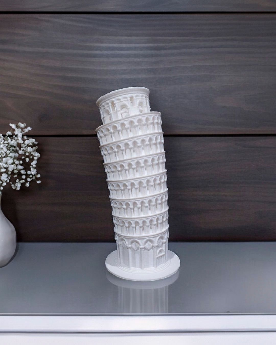 he Leaning Tower of Pisa – 3D Printed Model