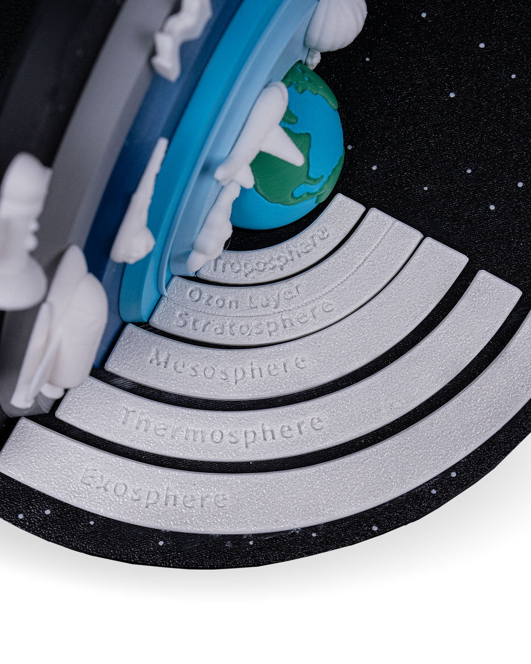 Up and Beyond – 3D Printed Earth‑to‑Space Educational Model