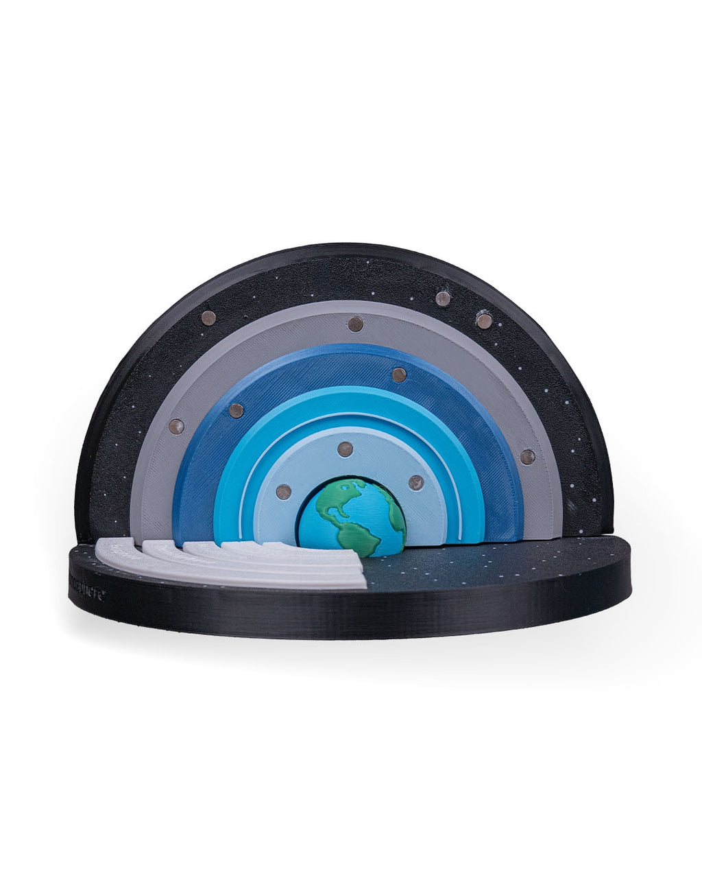 Up and Beyond – 3D Printed Earth‑to‑Space Educational Model