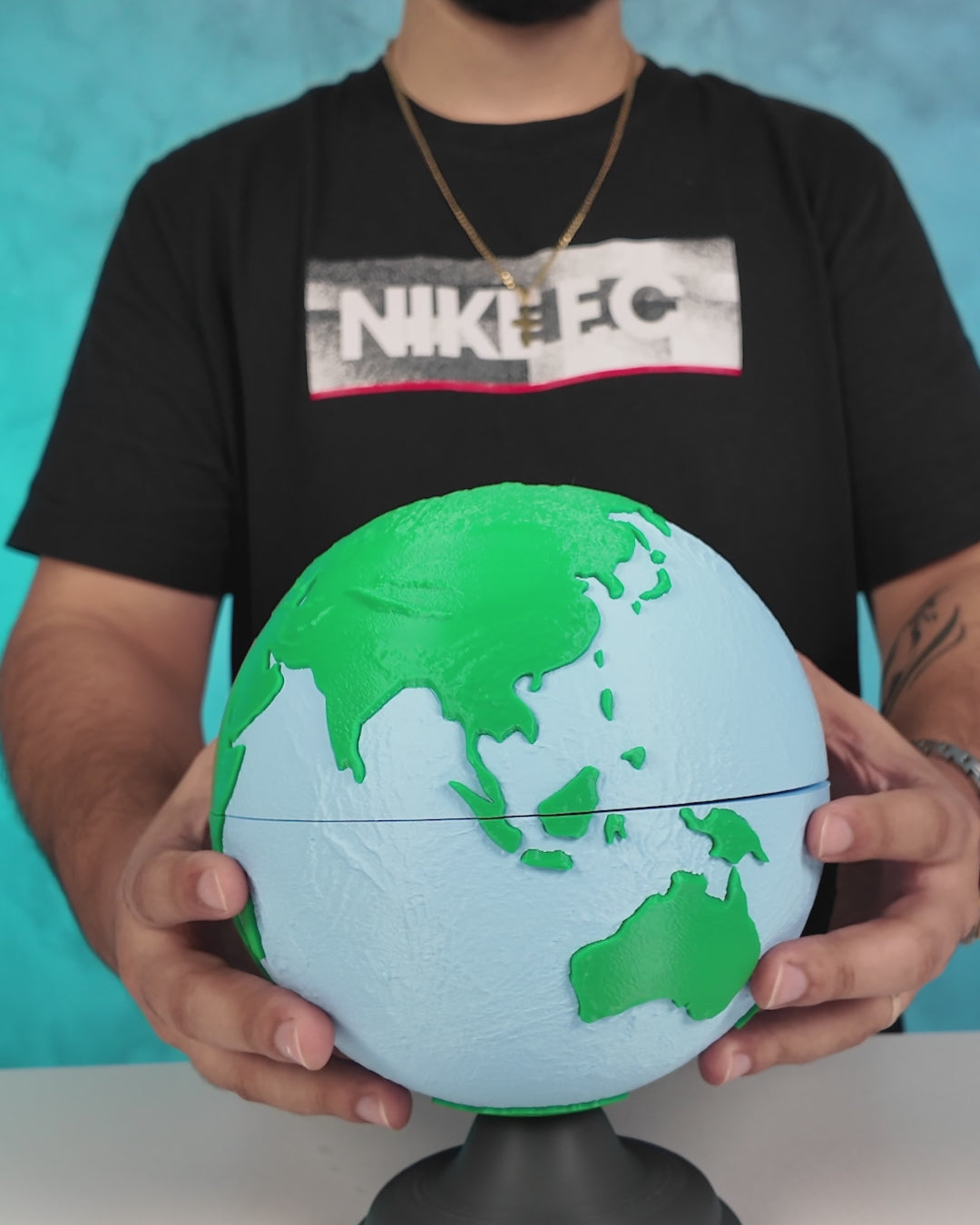 Journey to the Core – 3D Earth Layers Model with Rotating Stand